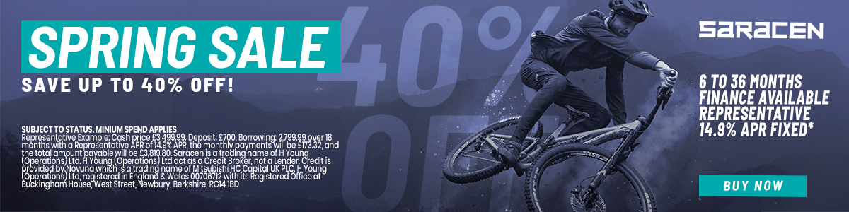 Saracen Bike Sale Leader April 25