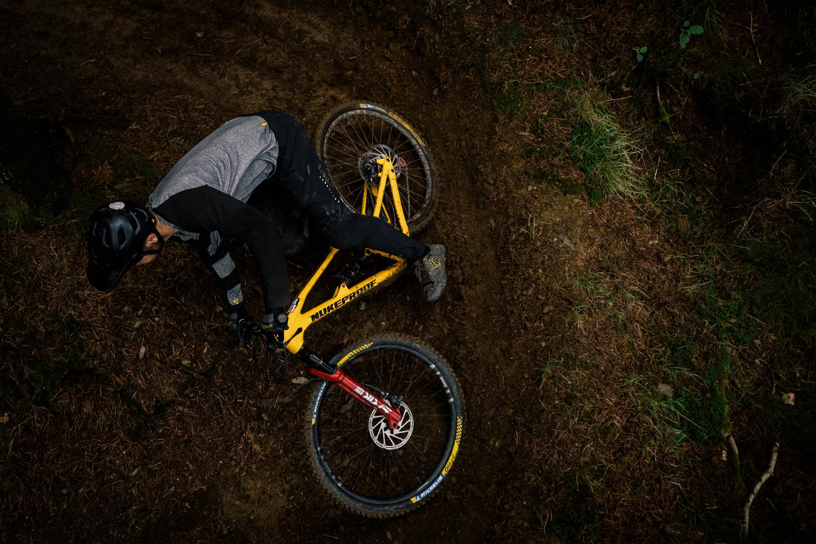 Robbo Rally Ant Hale and Lil Robbo Rally the Nukeproof Horizon Wheels in Wales ...