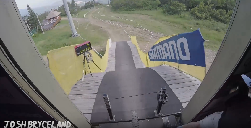 Josh Bryceland Santa Cruz Syndicate Santa Cruz Bicycles UCI Downhill World Cup Mont Sainte Anne Quebec Canada Wideopenmag