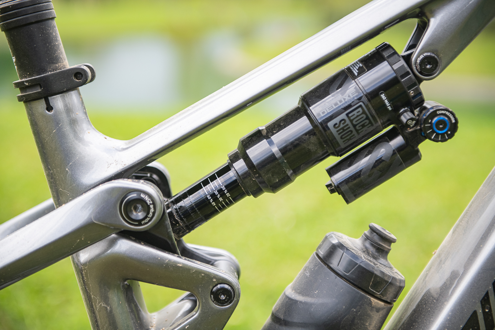 Béquille Vélo Réglable Pour VTT - Compatible Merida EOne Sixty, Noir