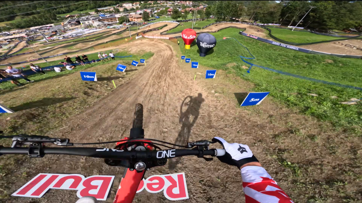 Jackson Goldstone Shows The Way Down the World Champs Black Snake.