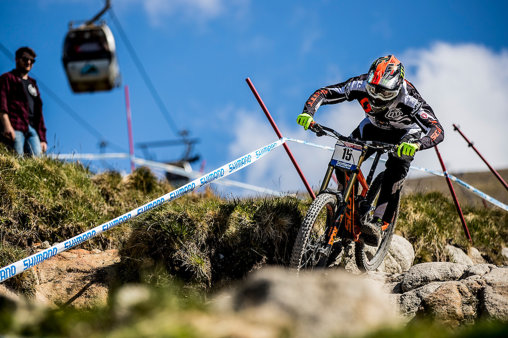 Brendan Fairclough Gstaadd Scott UCI Downhill World Cup Leogang Fort William